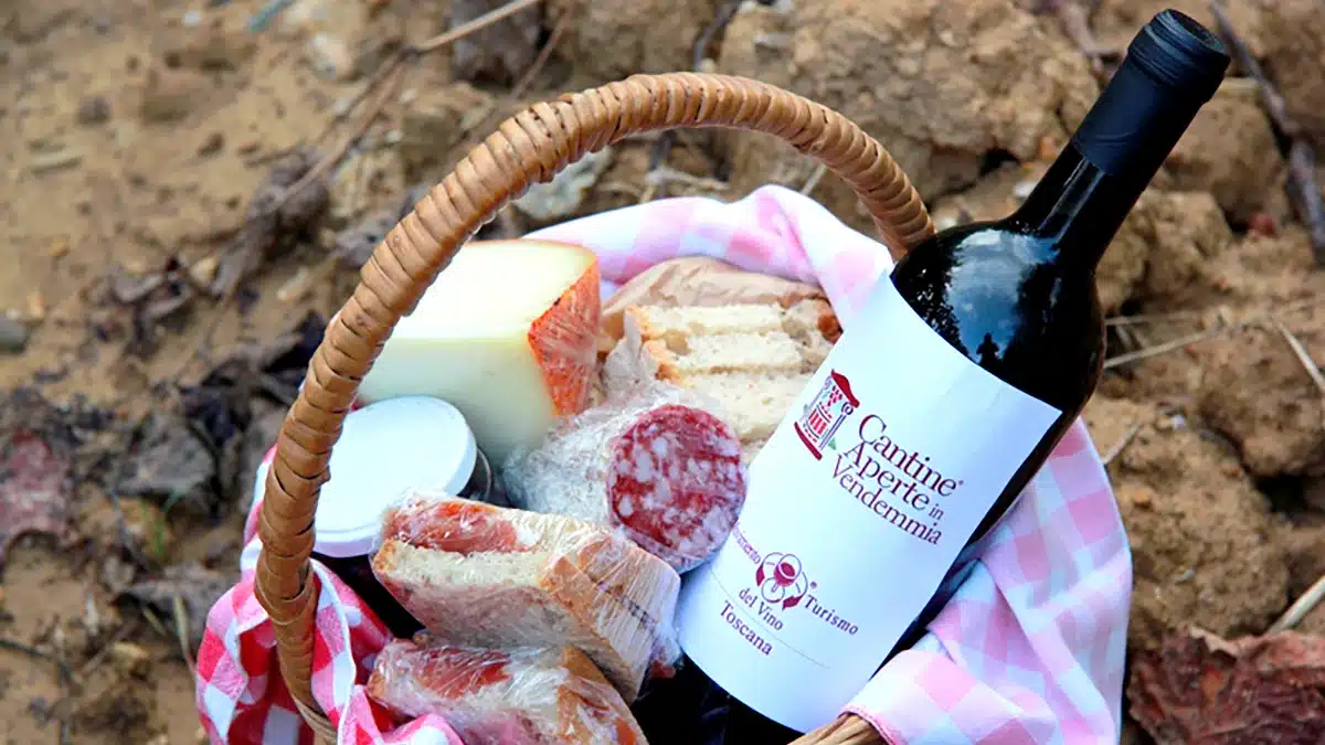 merenda in vigna