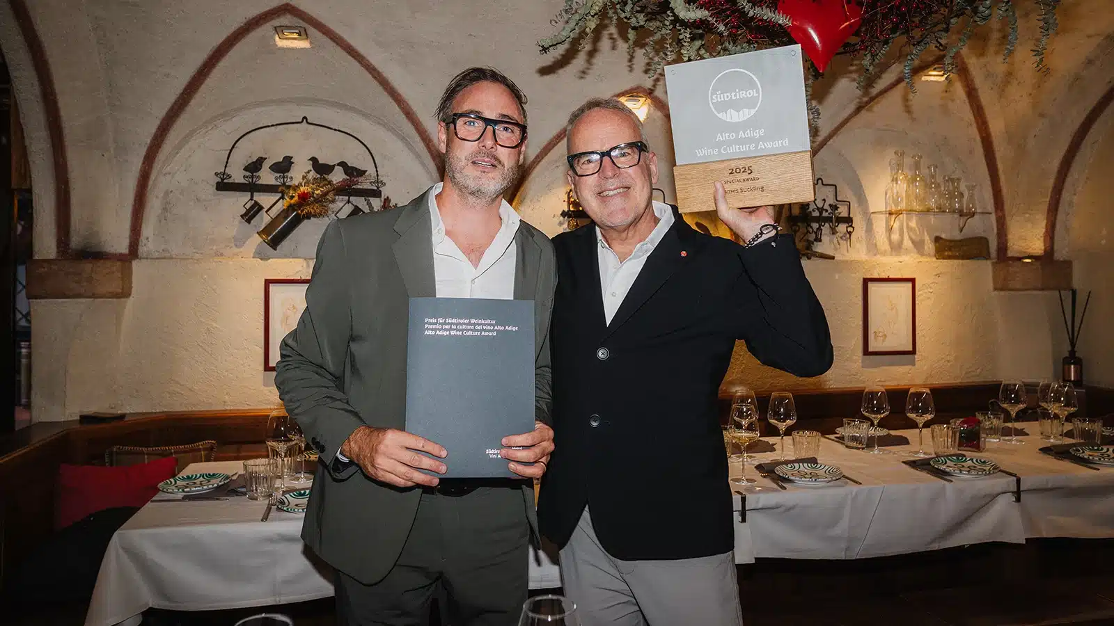 andreas kofler e james suckling